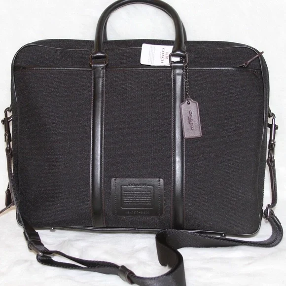 Coach metropolitan discount double zip briefcase